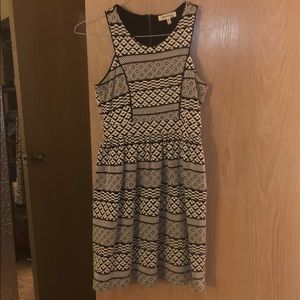 White and Black dress